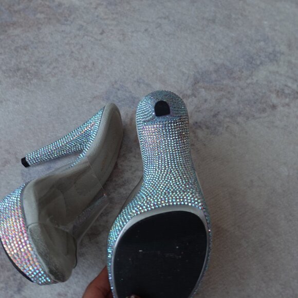 Dancer/Competition Sandal Heel Shoes - Picture 9 of 11